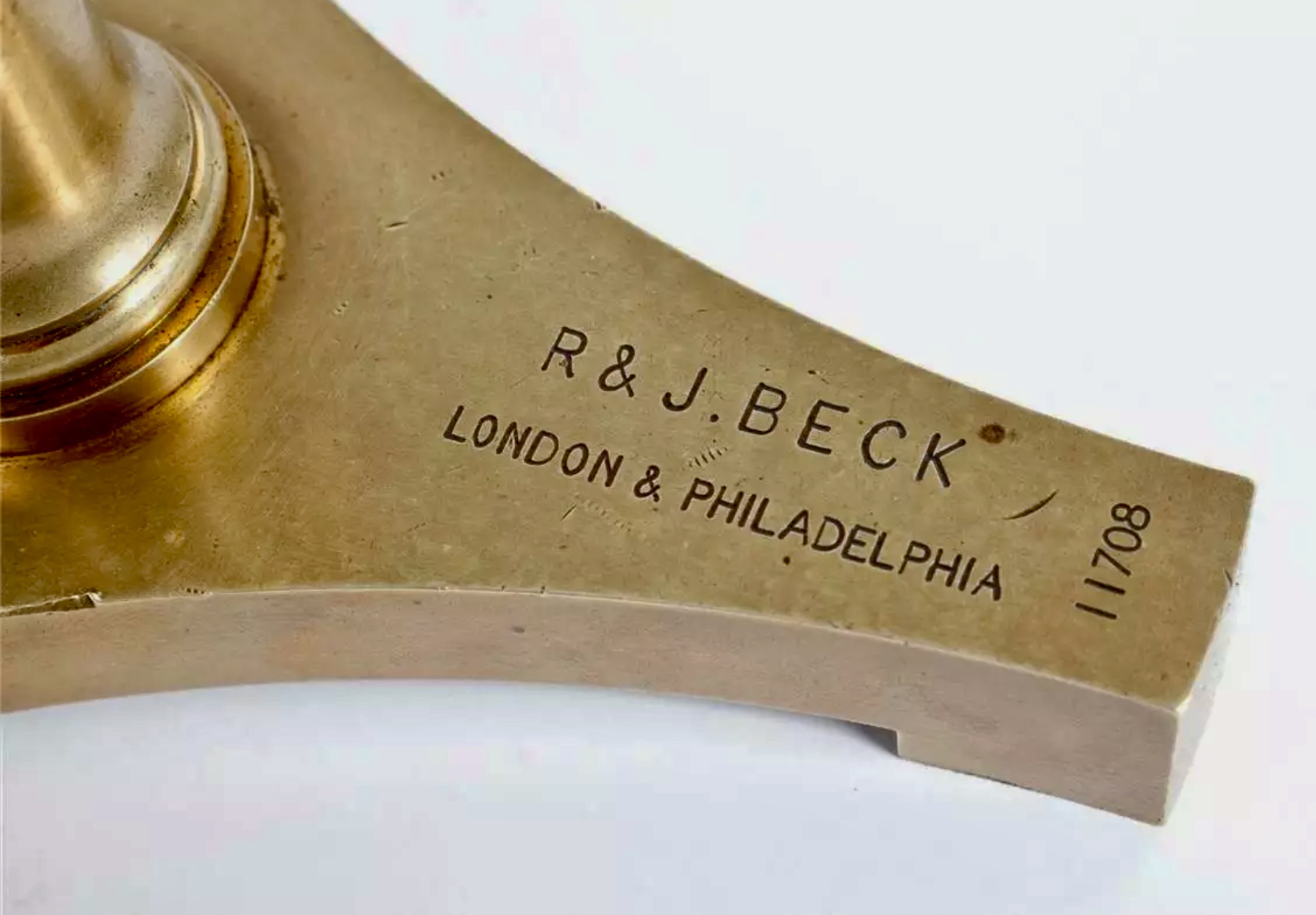 10. Microscopio monocular Beck & Beck. c.1872.2