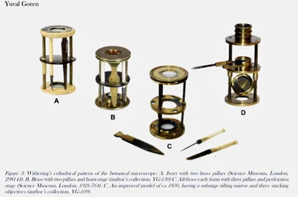 Diferentes modelos evolutivos del original de Withering.