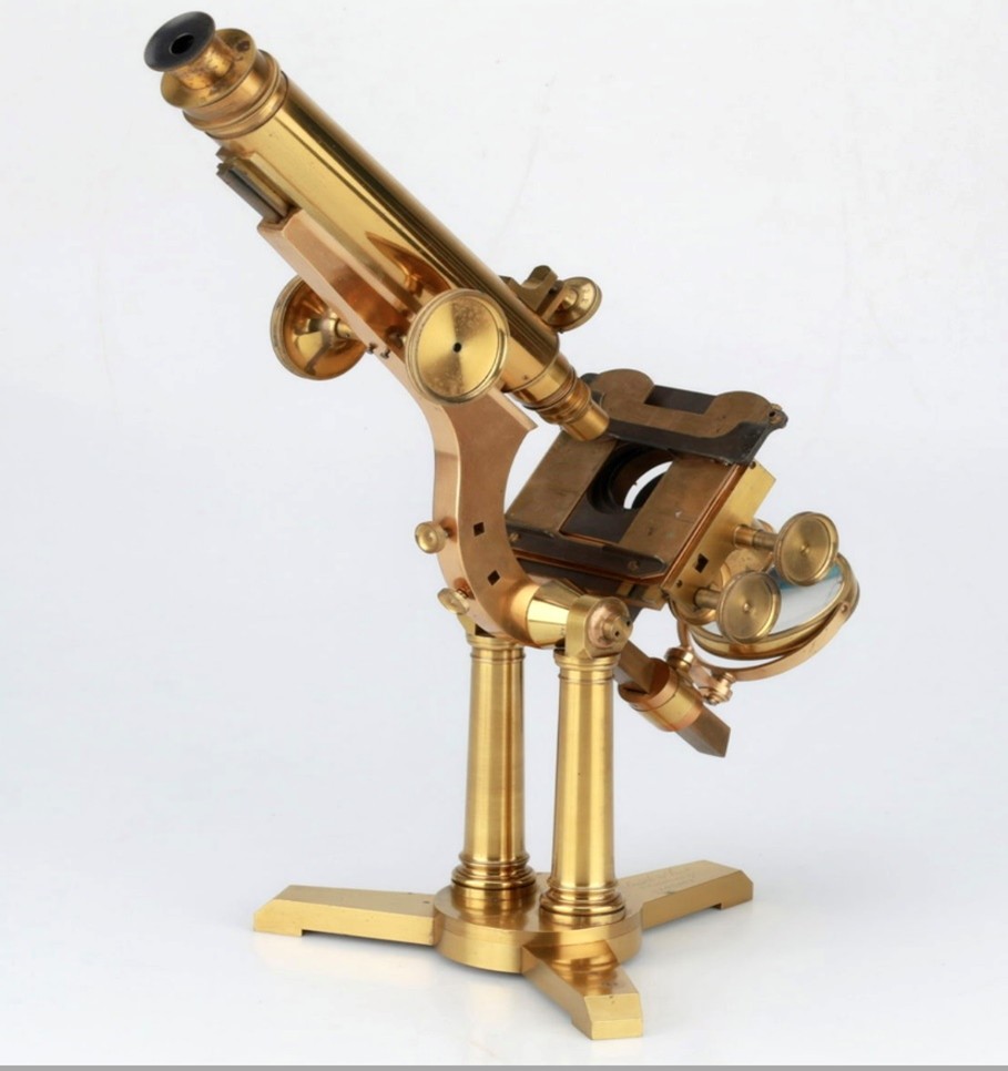 Microscopio Large Beck, nº54a.Fabricado por Smith &Beck