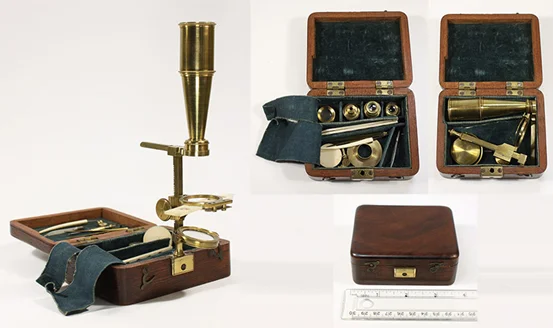 Microscopio de bolsillo de Cary-Gould