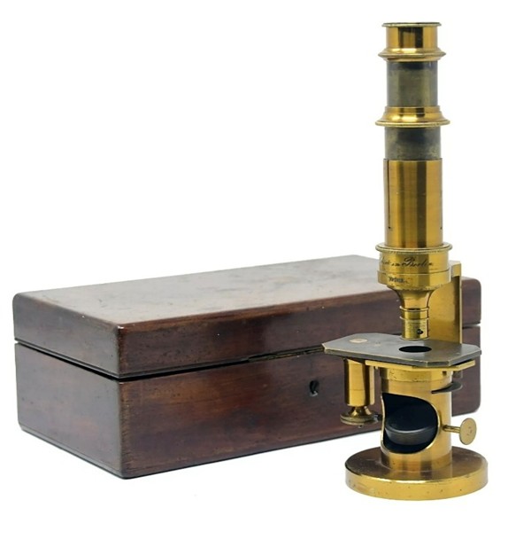 Modelo de microscopio de tambor de Schiek (PB nº 52i) Modelo de microscopio de tambor de Schiek (PB nº 52i)